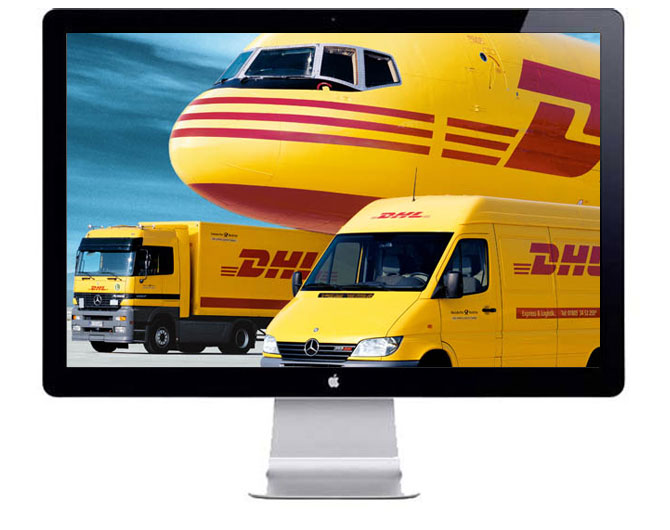 Et Portofolio uddrag af hvad Viewsource.dk har lavet for DHL Express